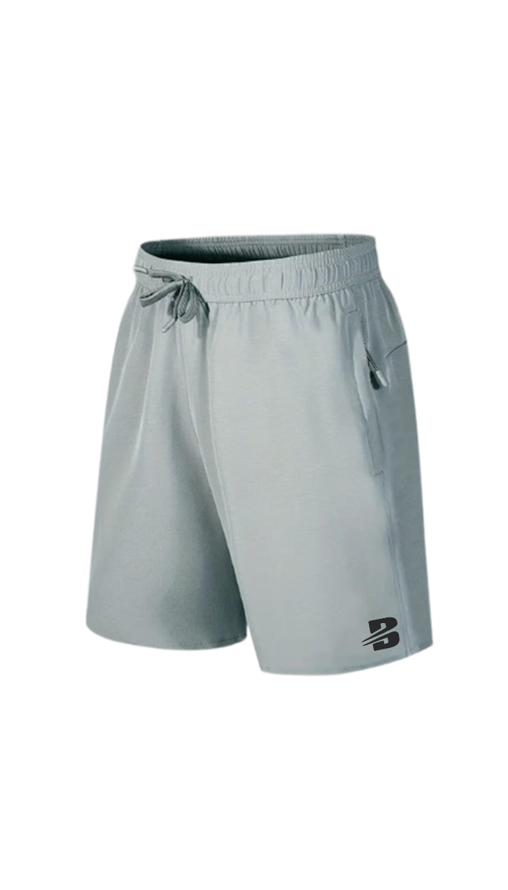 Calções Básicos Respiráveis de Fitness Homem Preto